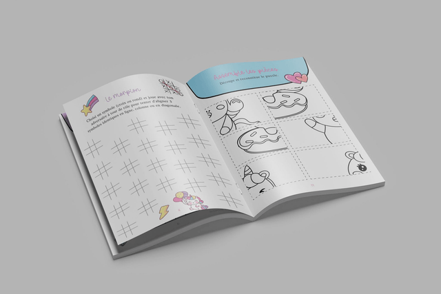 Cahier d'activité Licorne