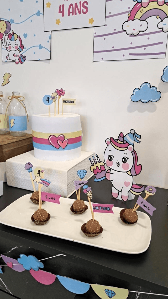 Kit Anniversaire Licorne
