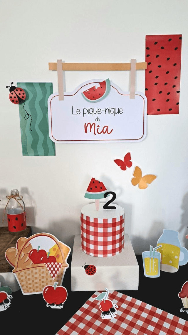Kit Anniversaire Pique-nique